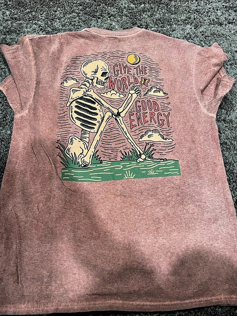 Thrift Shop Exchange Graphic Tee Pink Size Large